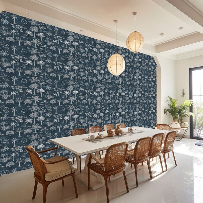 Salvadore Blue - 1064201-03 wallpaper Blue Monkey
