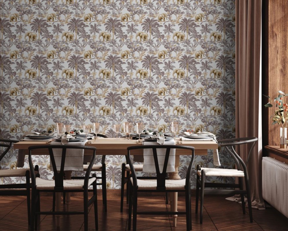 Malawi Brown - 1064301-03 wallpaper Blue Monkey