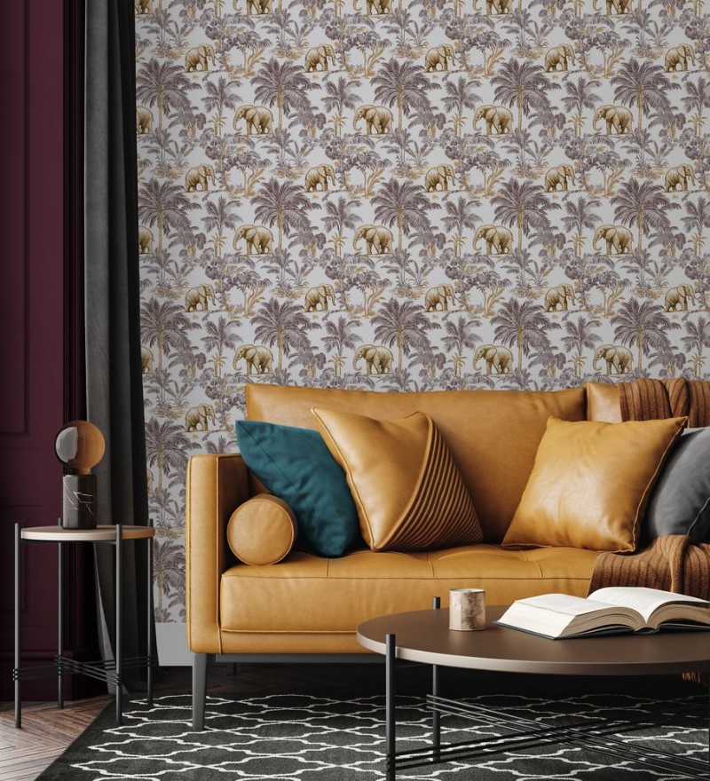 Malawi Brown - 1064301-03 wallpaper Blue Monkey