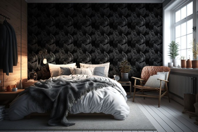 Anwar Grey - 1076901-03 wallpaper Blue Monkey