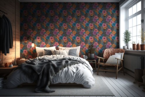 Nella Grey - 1078101-03 wallpaper Blue Monkey