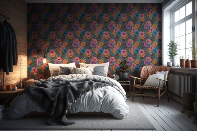 Nella Grey - 1078101-03 wallpaper Blue Monkey