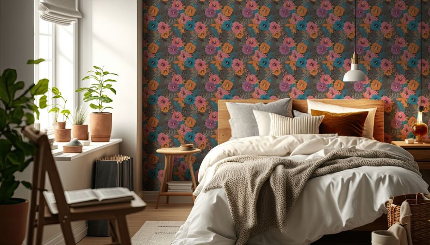 Nella Grey - 1078101-03 wallpaper Blue Monkey