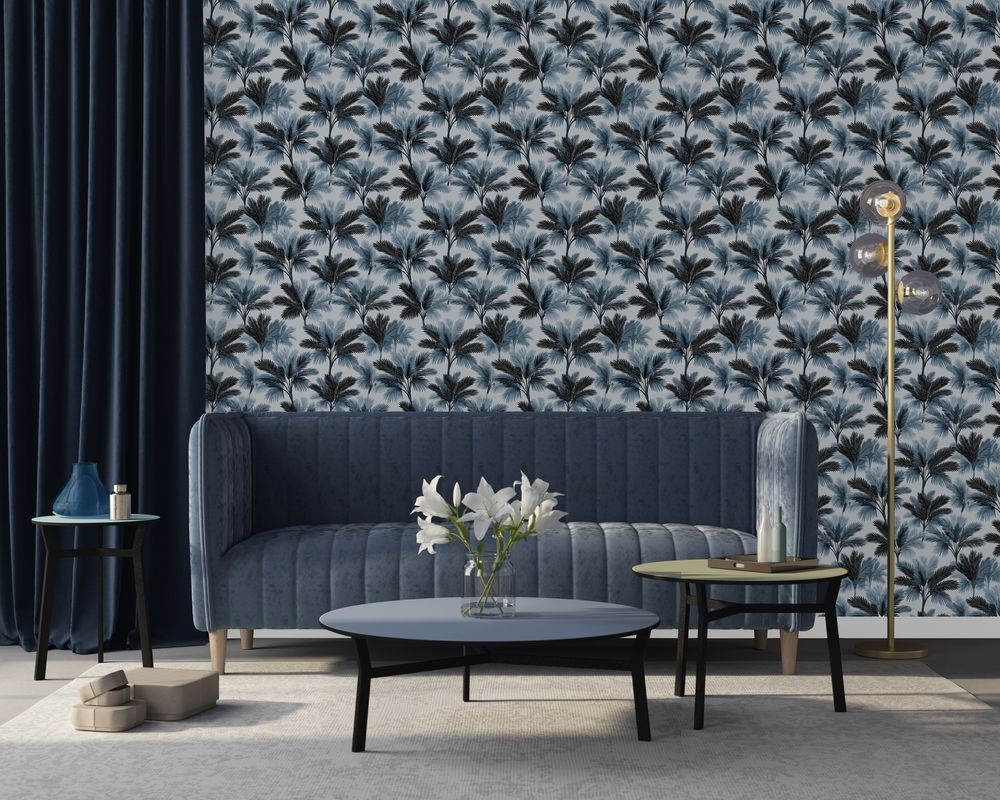 Toledo Blue - 1079201-02 wallpaper Blue Monkey