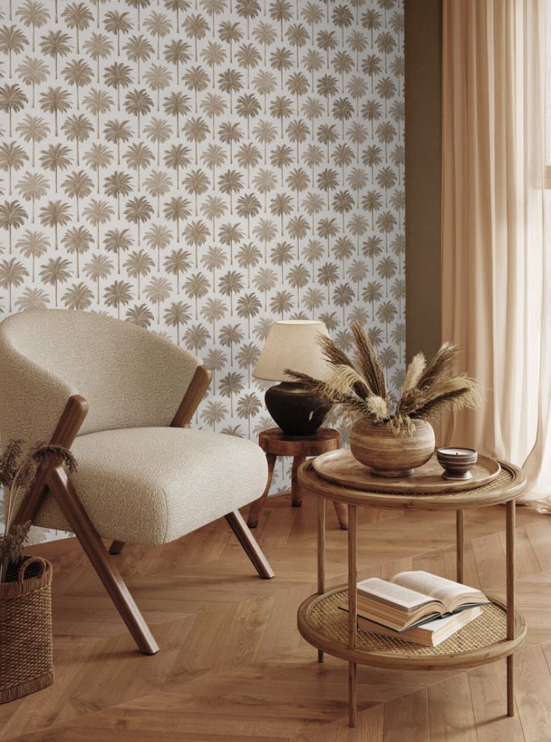 Burriana Beige - 1079301-03 wallpaper Blue Monkey