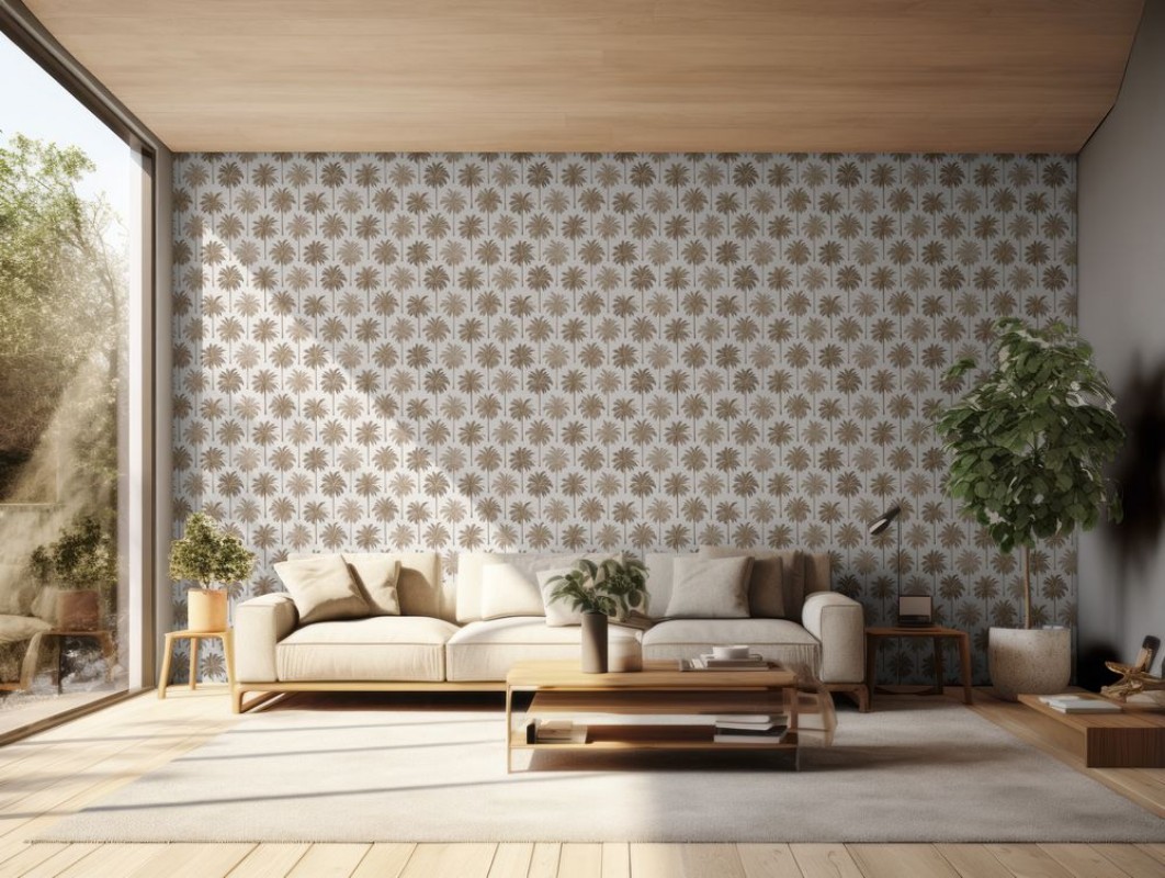 Burriana Beige - 1079301-03 wallpaper Blue Monkey