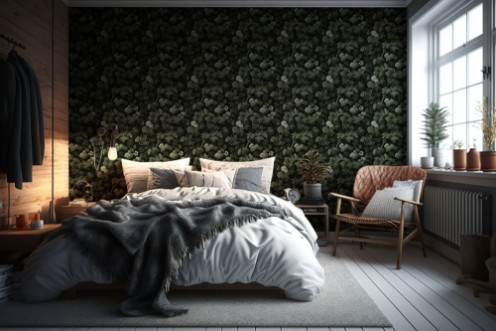 Antonie Green - 1079601-02 wallpaper Blue Monkey