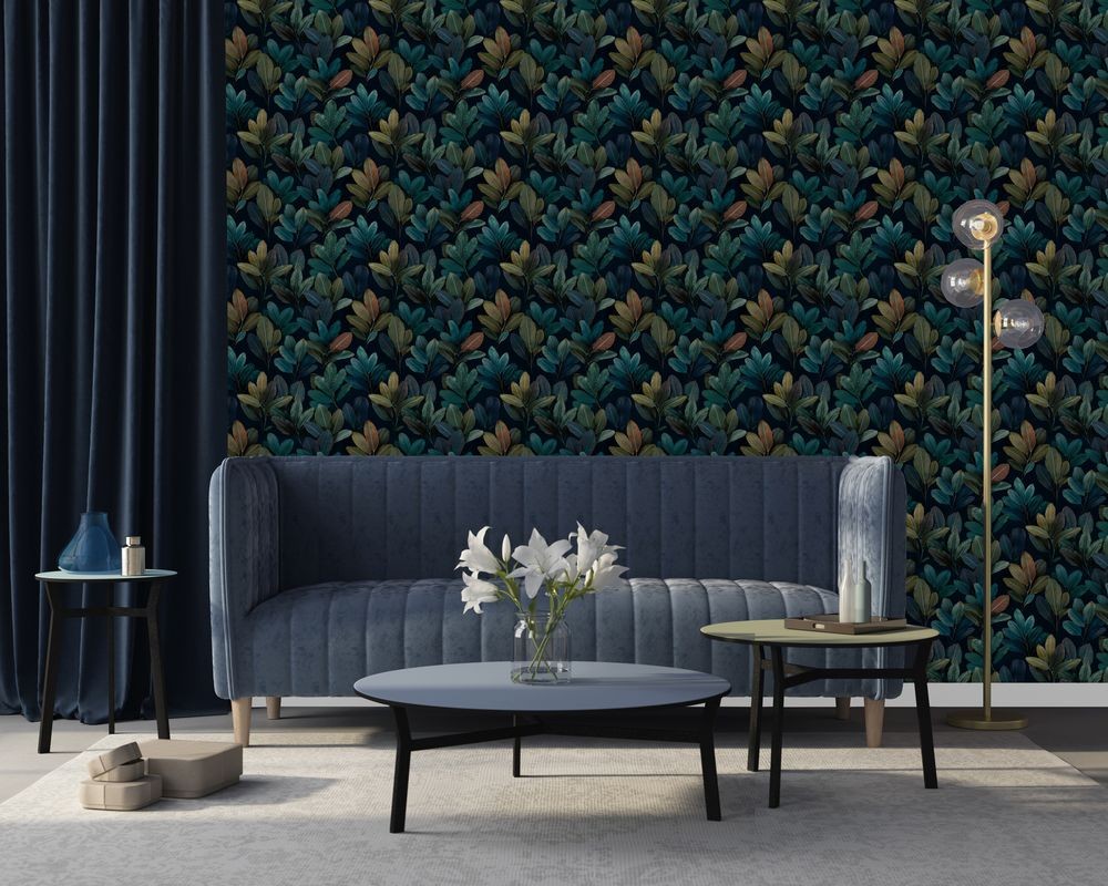 Zachary Blue - 1079701-01 wallpaper Blue Monkey