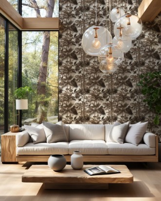 Madagaskar Brown - 1085001-03 wallpaper Blue Monkey