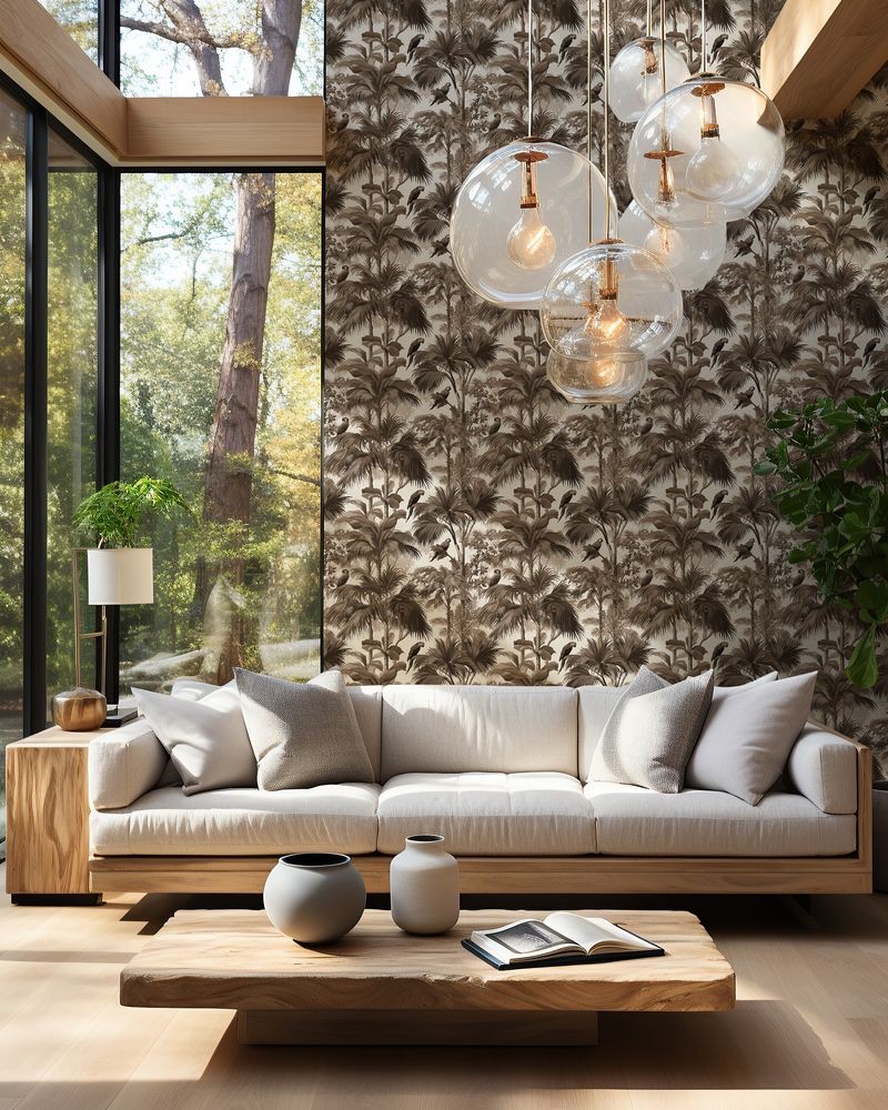 Madagaskar Brown - 1085001-03 wallpaper Blue Monkey