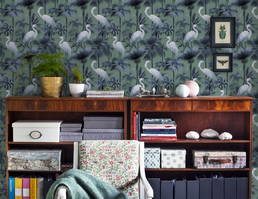 Remy Blue - 1086601-02 wallpaper Blue Monkey