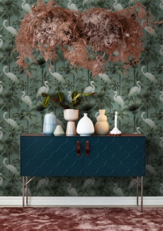 Remy Green - 1086601-03 wallpaper Blue Monkey