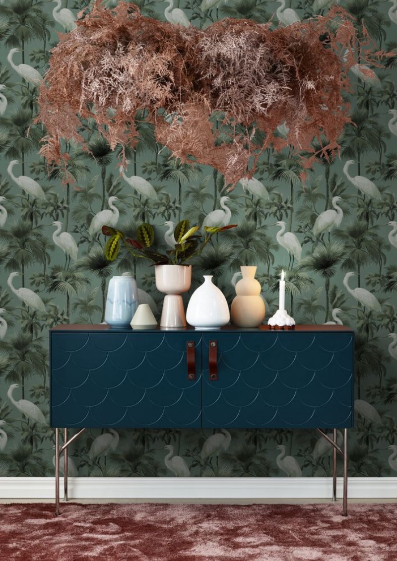 Remy Green - 1086601-03 wallpaper Blue Monkey