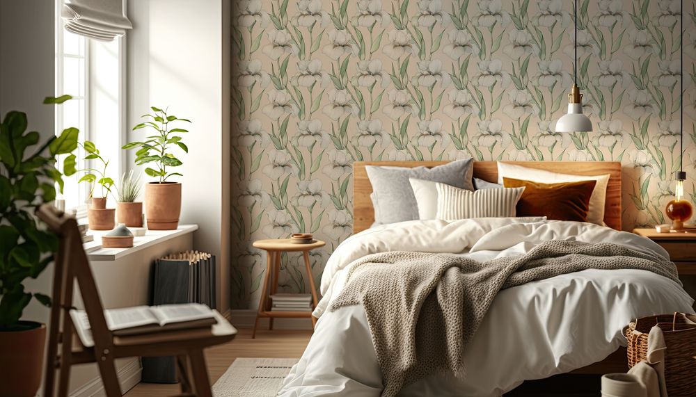 Barbara Beige - 1065401-02 wallpaper Blue Monkey