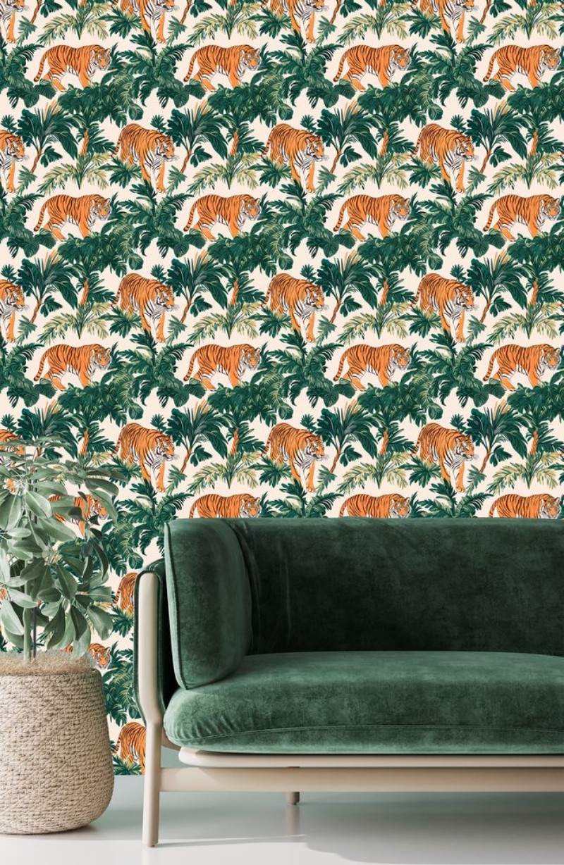 Sumatra Cream - 1064501-01 wallpaper Blue Monkey