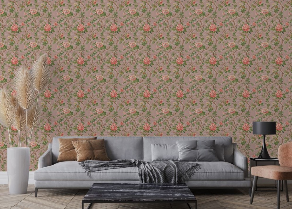 Margot Pink - 1063401-02 wallpaper Blue Monkey