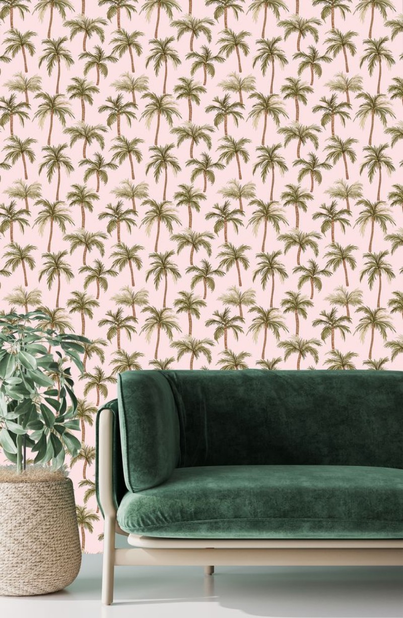 Alonso Pink - 1064901-03 wallpaper Blue Monkey