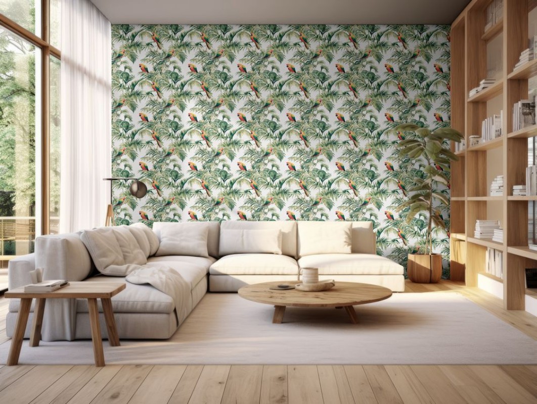 Trinidad White - 1066701-01 wallpaper Blue Monkey