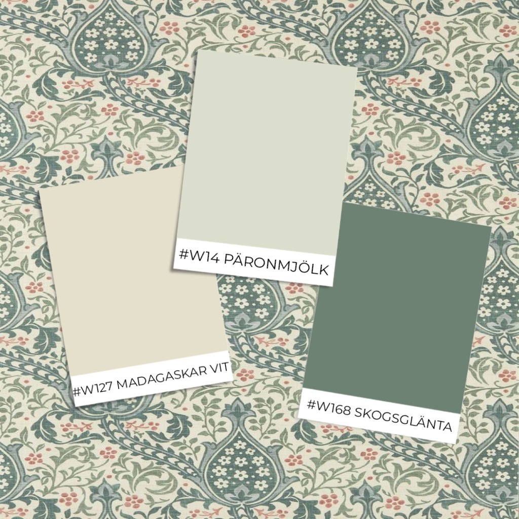 Image de Woodbell & Anemone Rose/Sage - MUNW217573