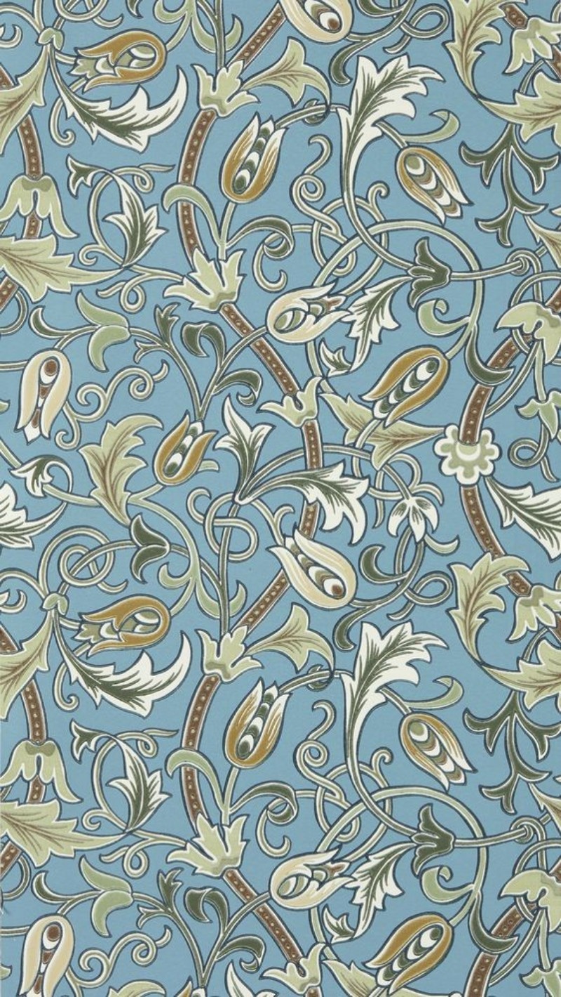 Picture of Coloring Daisy & Oak Madder/Teal - MUNW217586 - 07895-01