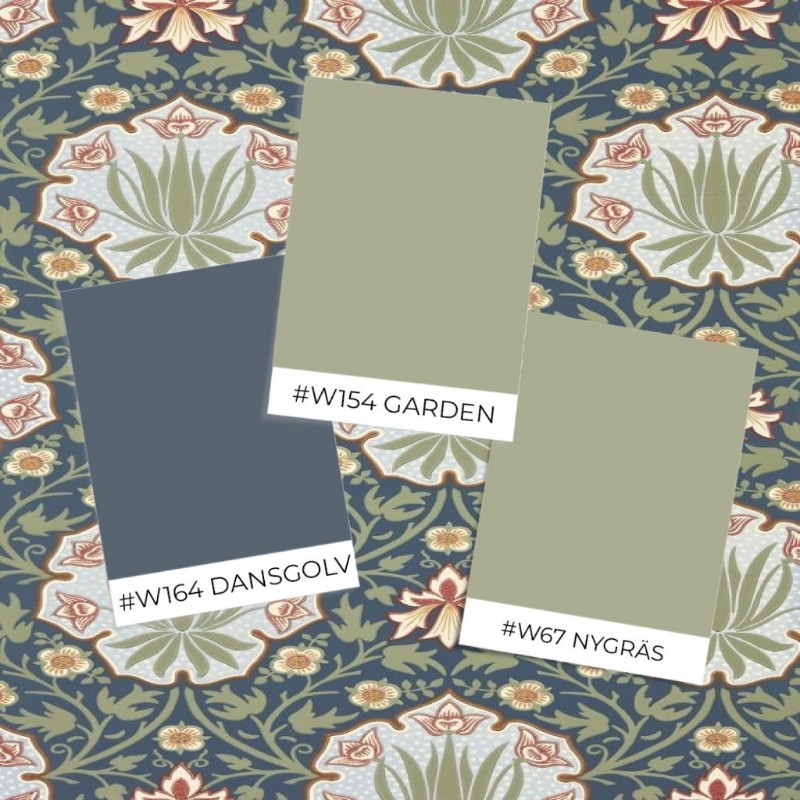 Attēls Oak & Blossom Chestnut/Primrose - MUNW217589