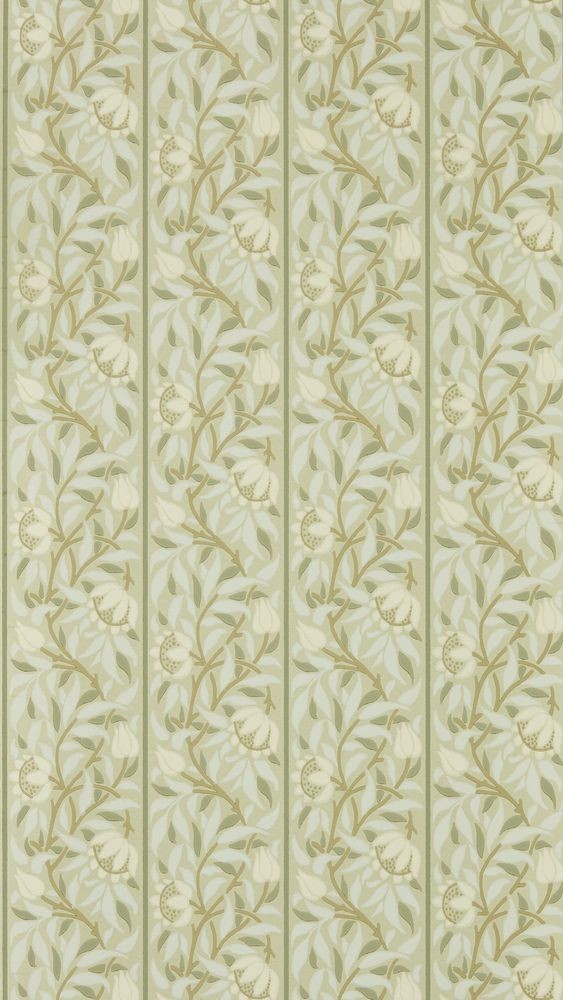 Bild vun Oak & Blossom Mineral Blue/Linen - MUNW217591