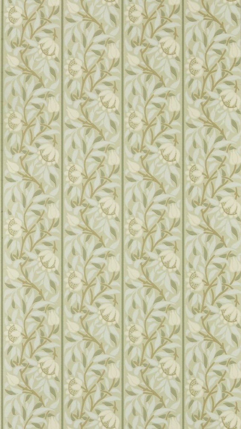 Attēls Oak & Blossom Mineral Blue/Linen - MUNW217591