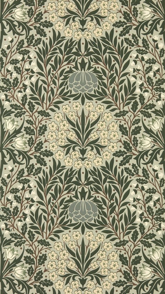 Bild på Bluebell & Peony Border Bayleaf/Manilla - MUNW217609
