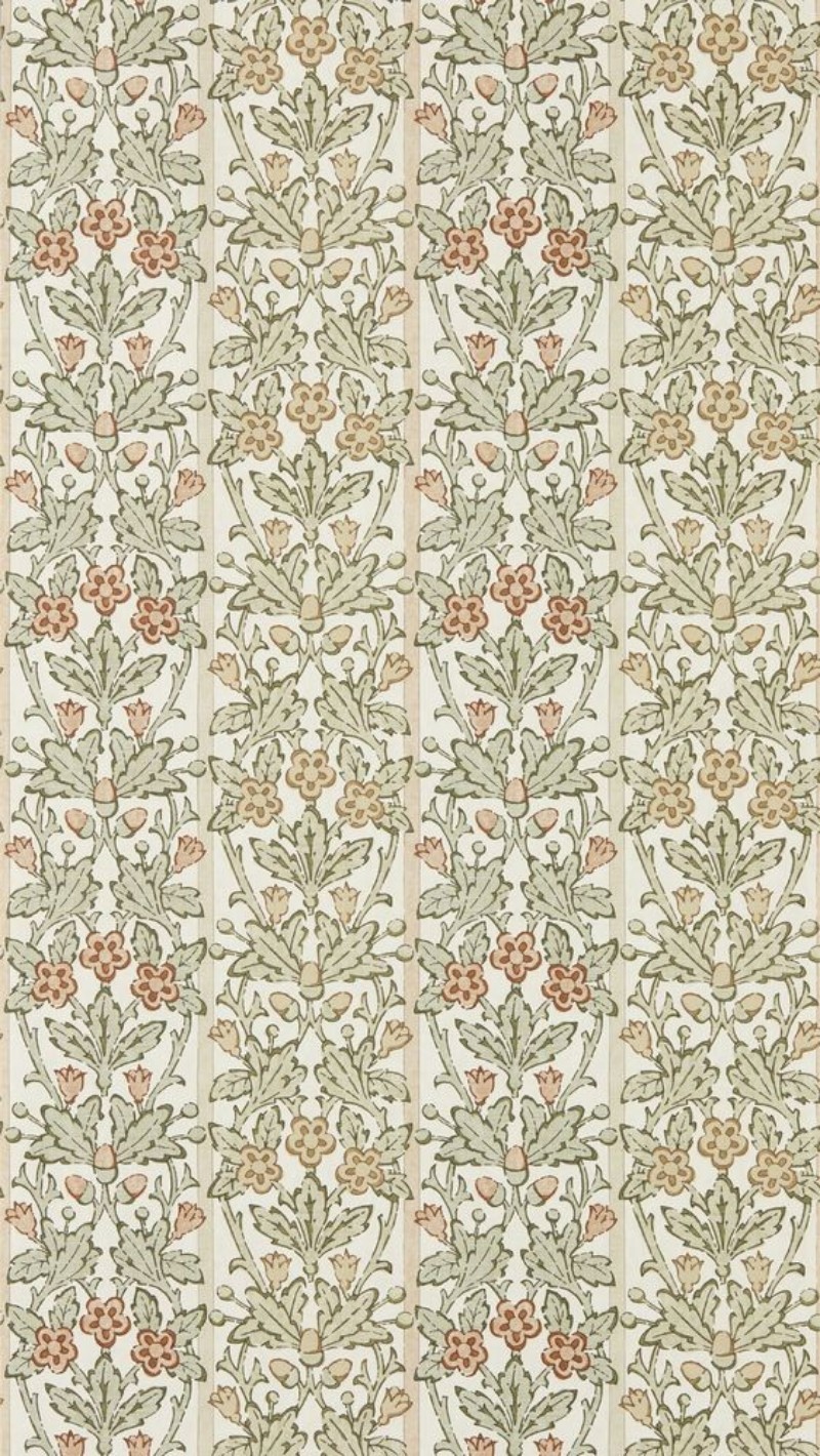 Image de Coloration Ornamental Frieze Indigo/Thyme - MUNW217613 - 07919-01