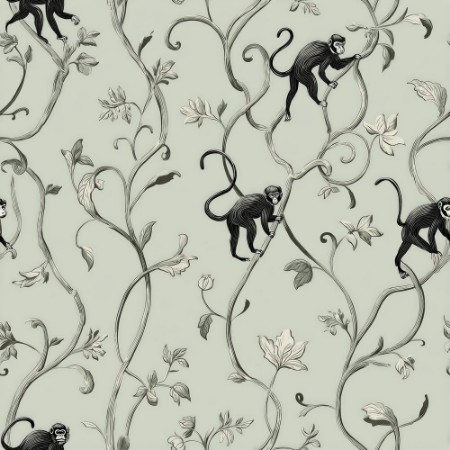 Denali Green - 1098101-01 wallpaper Blue Monkey