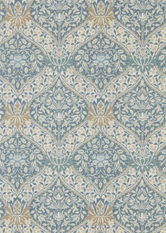 Norbury Woad/Linen - MUNW217592 wallpaper Morris & Co