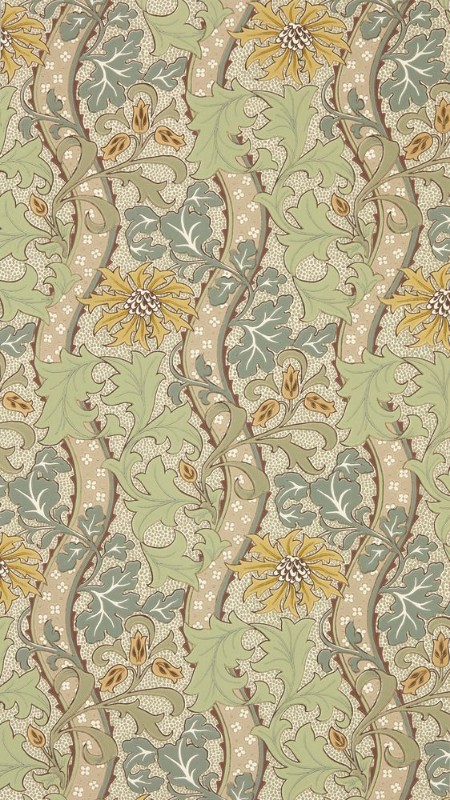 Coloring Cornflower Lemon/Sage - MUNW217583 - 07892-01 paint Morris & Co