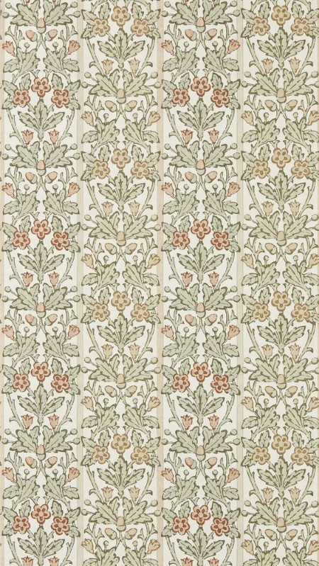 Coloring Oak & Blossom Chestnut/Primrose - MUNW217589 - 07898-01 paint Morris & Co
