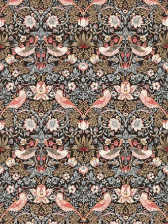 Strawberry Thief Old Fashioned - AARC510022 wallpaper Morris & Co