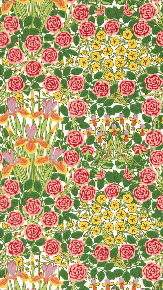 Campanula Sunburst - MVOW217351 wallpaper Morris & Co