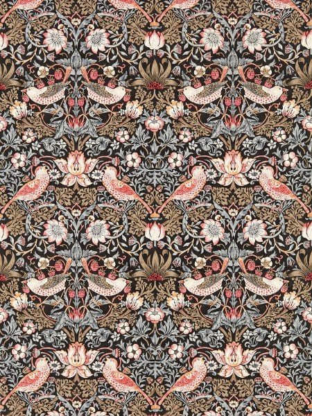 Strawberry Thief Old Fashioned - AARC510022 wallpaper Morris & Co