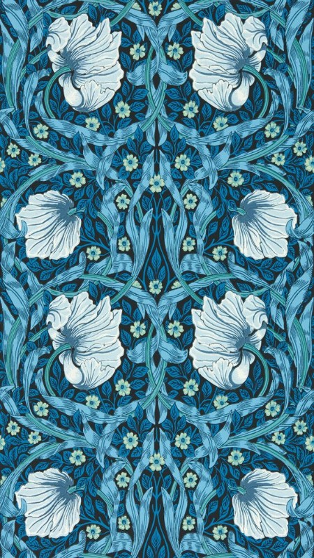 Pimpernel Midnight/Opal - MVOW217331 wallpaper Morris & Co Pimpernel Midnight/Opal - MVOW217331 wallpaper Morris & Co
