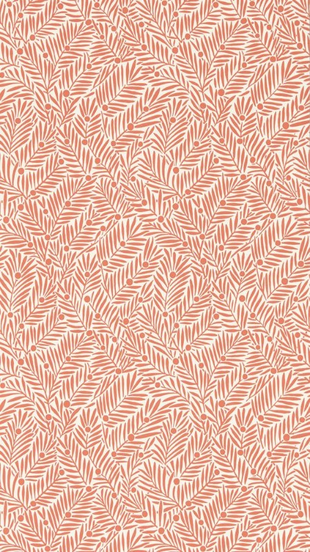 Yew & Aril Watermelon - MVOW217348 wallpaper Morris & Co