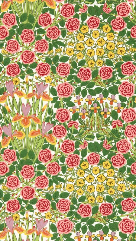 Campanula Sunburst - MVOW217351 wallpaper Morris & Co