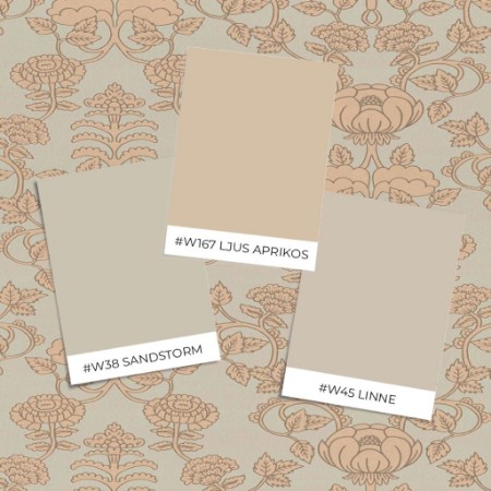 Afbeeldingen van Kleurcombinatie Cheri Spritz Vintage blue green - 161-04 - 07986-01