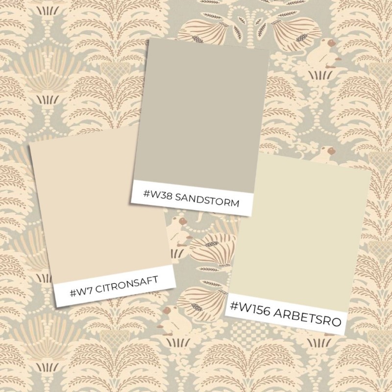 Picture of Eksempel på produktstil - Hello Monkey Pale sage green - 162-01