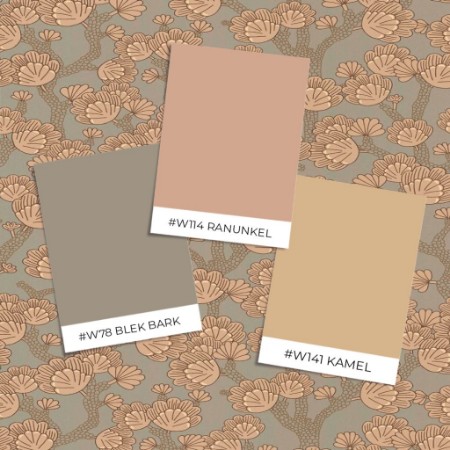 Bild på Färgsättning Beachy Breeze Bay tree green - 165-03 - 08001-01