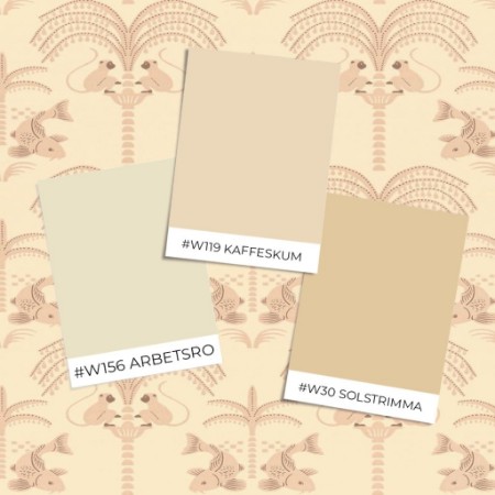 Afbeeldingen van Kleurcombinatie Sunset Gold Shell beige pink - 167-01 - 08005-01