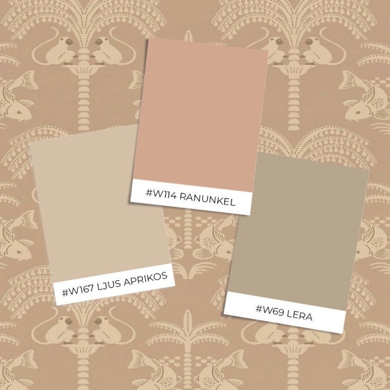 Bild på Varuprov stil - Sunset Gold Caramel brown - 167-02