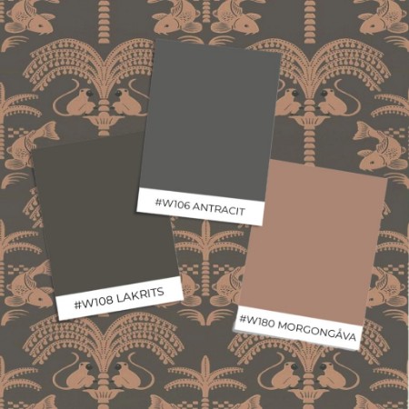 Afbeeldingen van Kleurcombinatie Sunset Gold Black coffee  - 167-04 - 08008-01