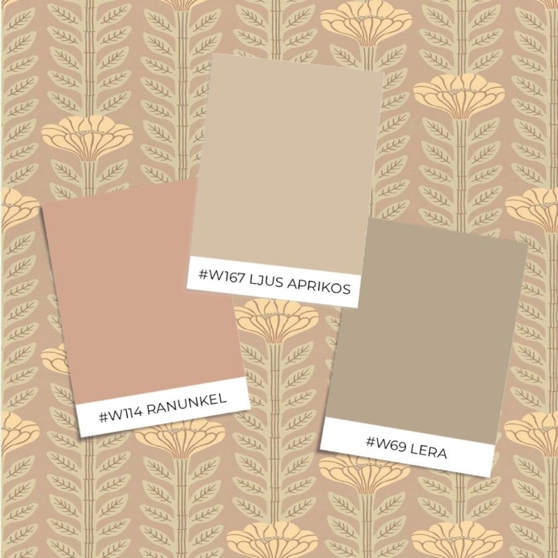 Bild på Varuprov stil - Caipirinha Misty taube brown - 171-03