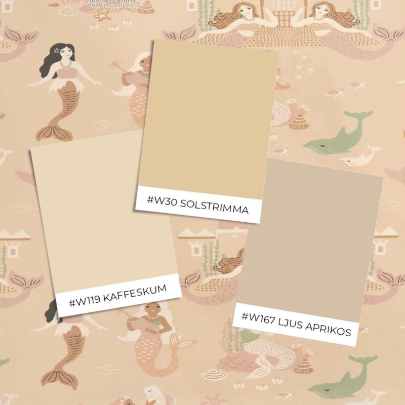 Bild på Varuprov stil - Mermaid Reef Sandy beige - 152-01