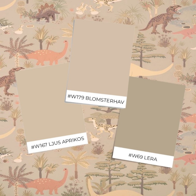 Image de Dinosaur vibes Soft green - 154-02