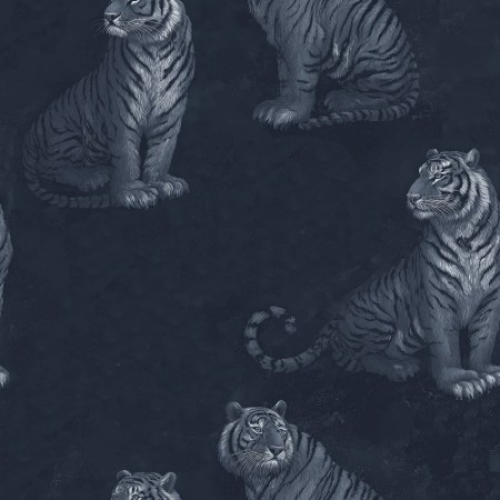 Kamerun Blue - 1098601-03 wallpaper Blue Monkey