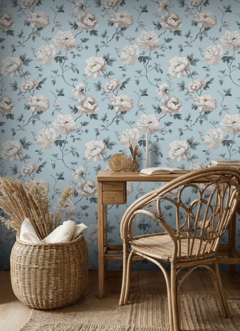 Cordelia Blue - 1081401-02 wallpaper Scandza